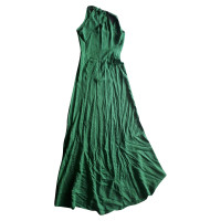 Balenciaga Robe en Soie en Vert