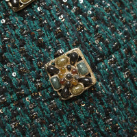 Chanel Cappotto con dettagli in oro