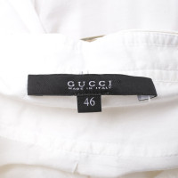 Gucci Tuniek blouse in crème wit
