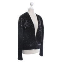 Maje Blazer with sequins in black