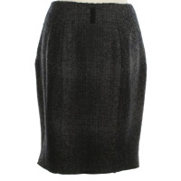 Prada Tweed skirt in anthracite