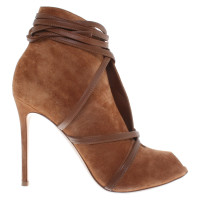 Gianvito Rossi Peep-toes in brown