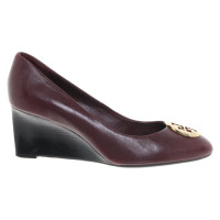Tory Burch Wedges in bordeaux red