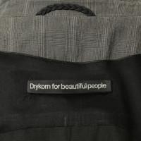 Drykorn A scacchi grigio Blazer 