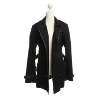 Burberry Jacket/Coat Cotton in Black