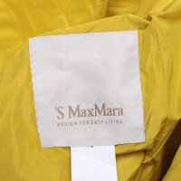 Max Mara Jacke/Mantel in Gelb