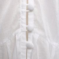 Three Graces Vestito in Cotone in Bianco