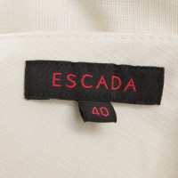 Escada Silk broek in crème