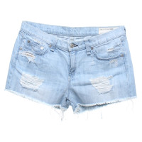 Rag & Bone Jeans-Shorts im Used-Look