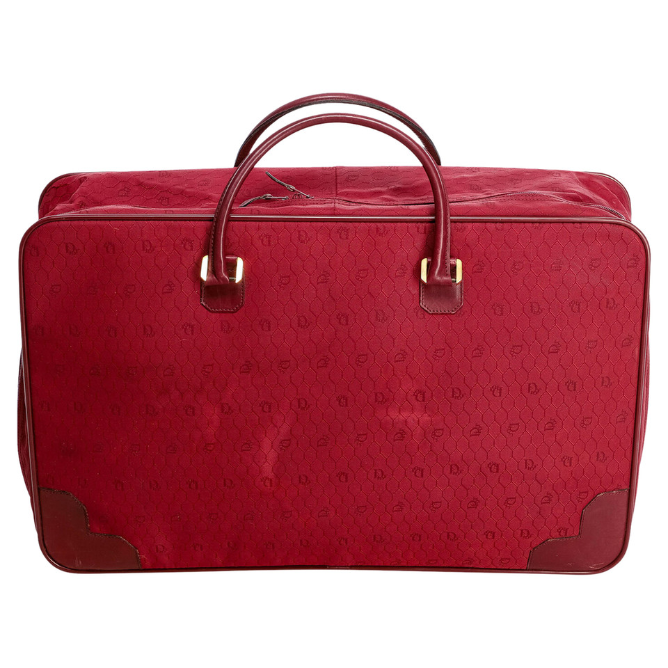Christian Dior Travel bag in Bordeaux