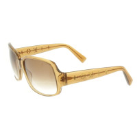 Louis Vuitton Sonnenbrille in Beige 
