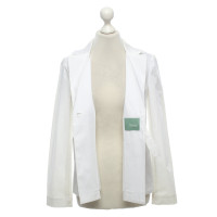 Hoss Intropia Veste/Manteau en Coton en Blanc