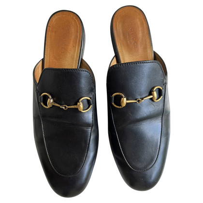 Gucci Princetown Slipper Leather in Black