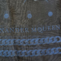 Alexander McQueen Silk scarf with pattern