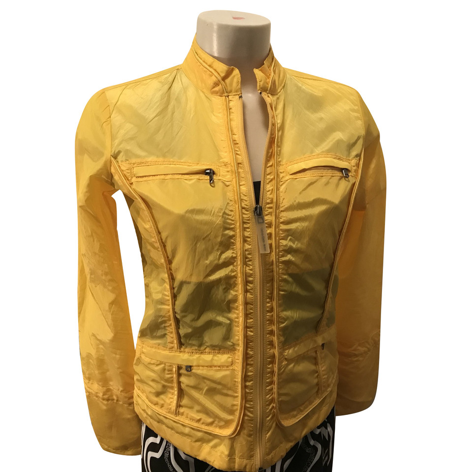 Calvin Klein Jacket/Coat Canvas in Yellow