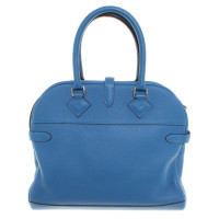 Hermès Handtasche Atlas in Blau