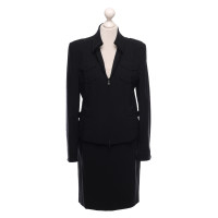 Akris Punto Suit Wool in Black