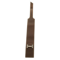 Hermès Leather bracelet in brown