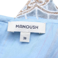 Manoush Jurk in lichtblauw