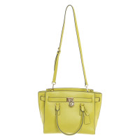 Michael Kors "Hamilton Satchel" in verde