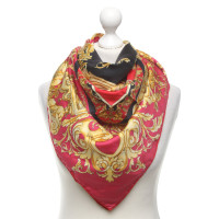 Versace Schal/Tuch aus Seide in Rot