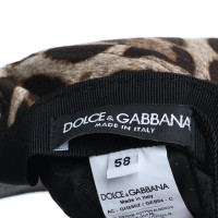 Dolce & Gabbana Hat with animal print
