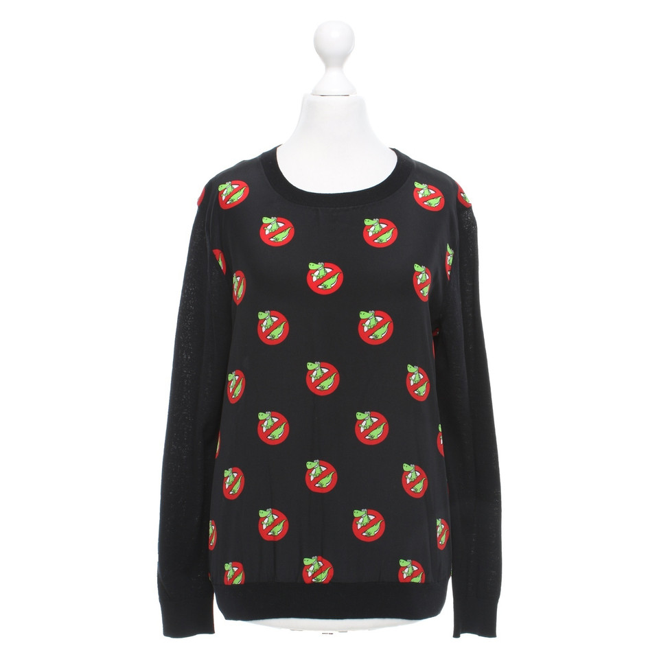 Moschino Cheap And Chic Pullover mit Seide