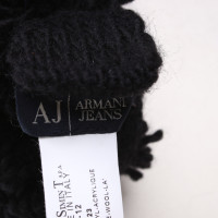 Armani Jeans Scarf with pompom application