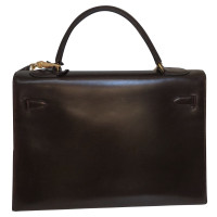 Hermès Kelly Bag 32 Leather in Brown