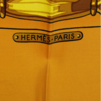 Hermès Seidentuch mit Motiv-Print