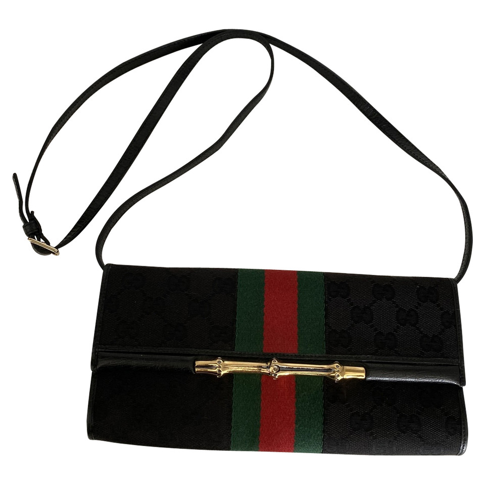 Gucci Bamboo Bag in Zwart