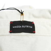 Magda Butrym Robe en Coton en Blanc