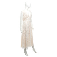 Kaviar Gauche Kleid in Weiß/Nude