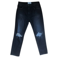 Current Elliott Jeans aus Baumwolle in Schwarz