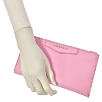 Givenchy Antigona pink clutch 
