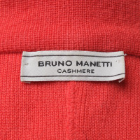Bruno Manetti Blazer en Cachemire en Rouge