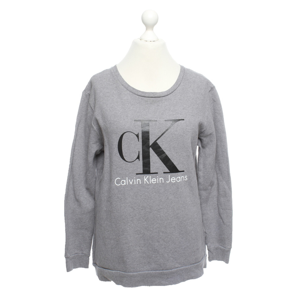 Calvin Klein Capispalla in Cotone in Grigio