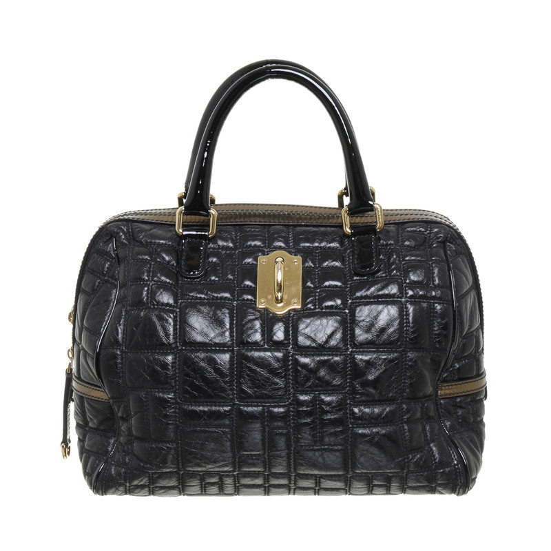 Dolce & Gabbana Quilted bag with patent leather details