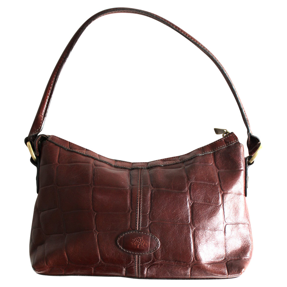 Mulberry Croco patterned small bag