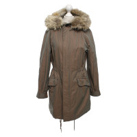 Marc By Marc Jacobs Jacke/Mantel aus Baumwolle in Khaki