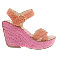 Diane Von Furstenberg Wedges in bicolour