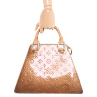 Louis Vuitton Handtasche aus Lackleder in Ocker