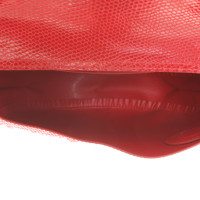 Wandler Umhängetasche aus Leder in Rot