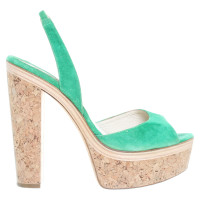 Brian Atwood Sandals in green