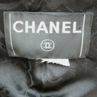 Chanel Mantel mit Satin Applikationen