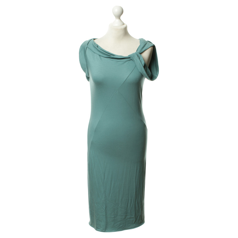 Armani Jersey dress in turquoise