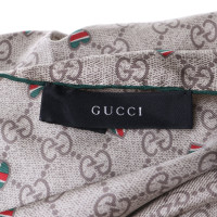 Gucci Seidentuch mit Guccissima-Muster 