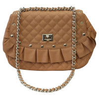 Moschino Cheap And Chic Handtasche aus Leder in Nude