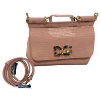 Dolce & Gabbana Sicily Bag Leather in Pink