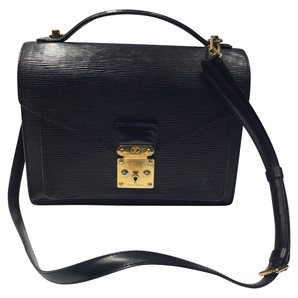 Louis Vuitton Monceau Canvas in Black